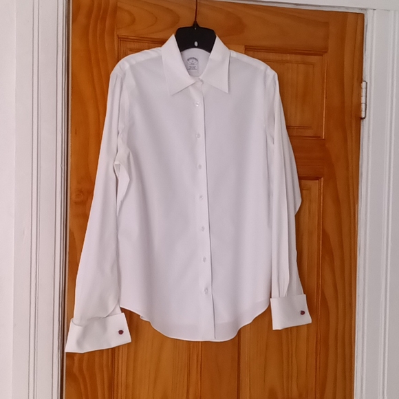 Brooks Brothers Tops - Brooks Brother Size 12 White Button Down Top